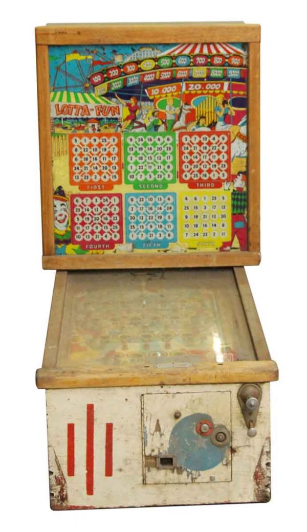 Electronics - Vintage Colorful Lotta Fun Pinball Arcade Game