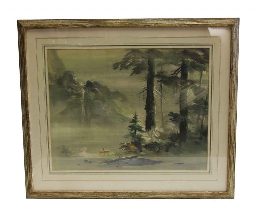 Imaginary Landscape from The Bambi Illustrator Tyrus Wong | Olde Good ...