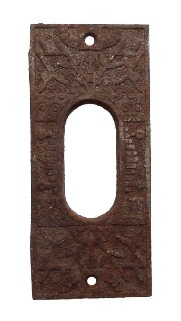 Pocket Door Hardware - Cast Iron Pocket Door Plate