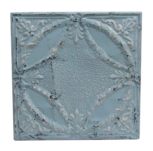 Tin Panels - Decorative Sky Blue Antique Tin Panel
