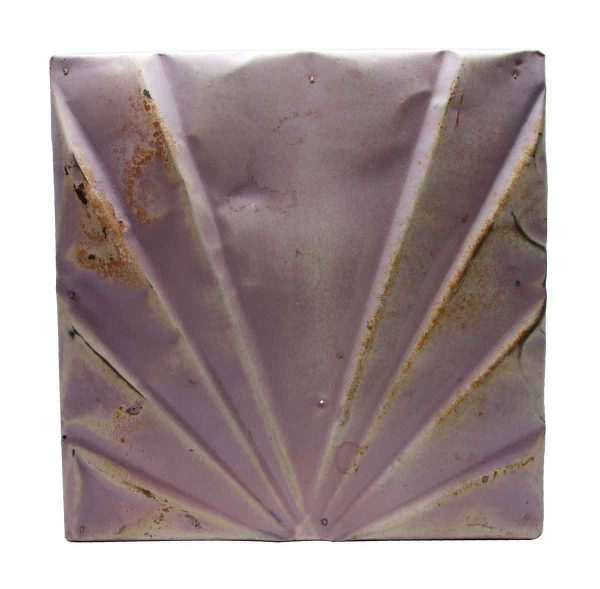 Tin Panels - Lilac Art Deco Tin Panel