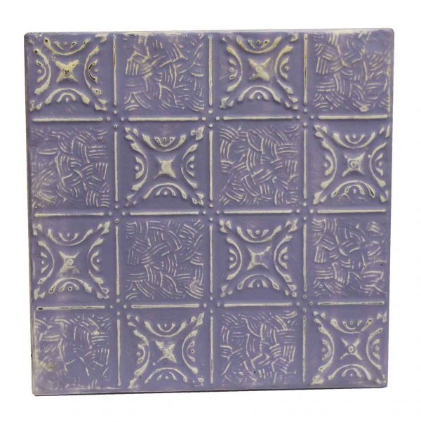 Tin Panels - Mixed Pattern Lilac Tin Panel