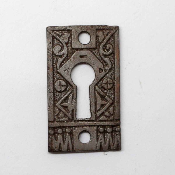 Keyhole Covers - Single Cast Iron Aesthetic Keyhole Plate