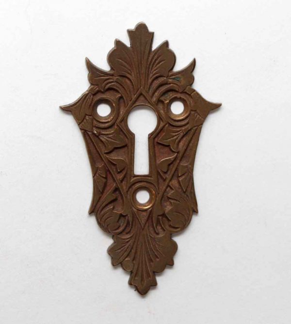 Keyhole Covers - Victorian Bronze Highly Ornate Keyhole