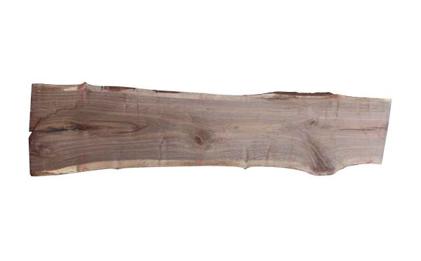 Live Edge Wood Slabs - 15.5 Foot Walnut Slab W1C