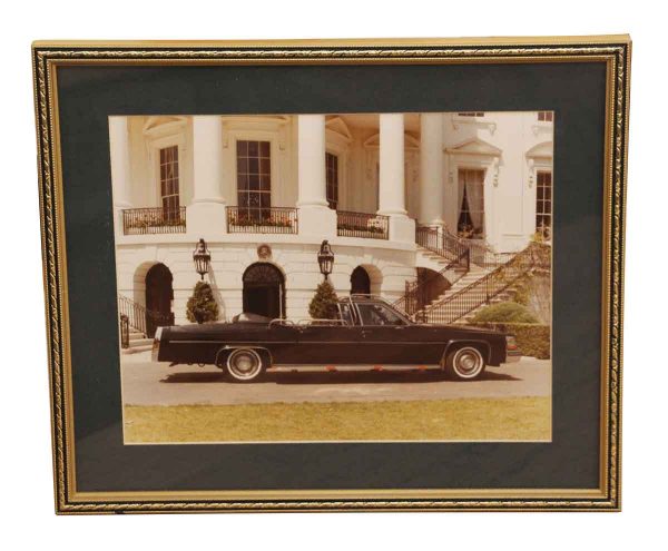 Photographs - Famed Photo of South Side of the White House with State Convertible