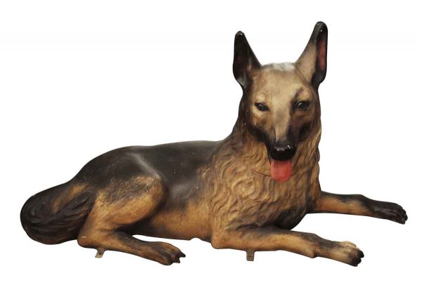 Statues & Sculptures - Fiberglass German Shepherd Dog