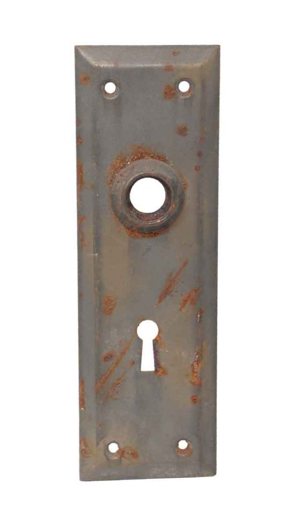 Back Plates - Steel Keyhole Door Back Plate