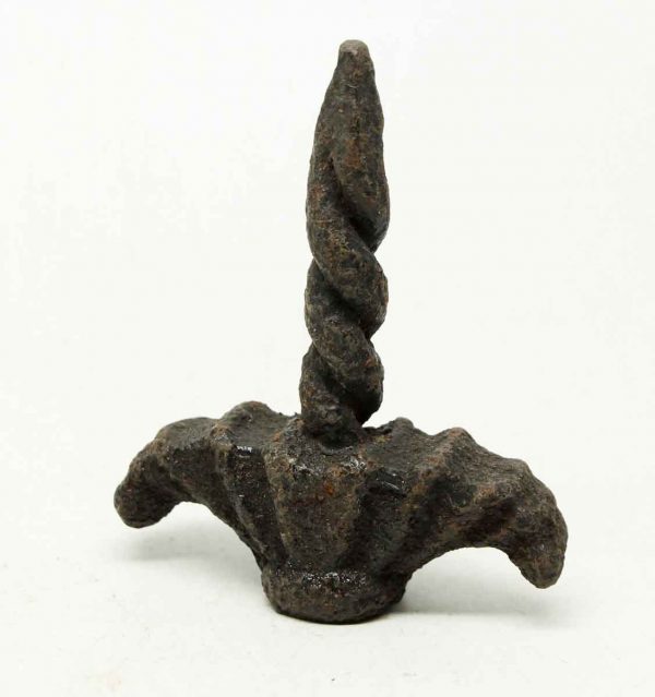 Finials - Salvaged Arts & Crafts Iron Fence Finial