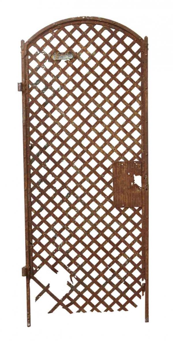 Gates - Restorable Arched Iron Gate