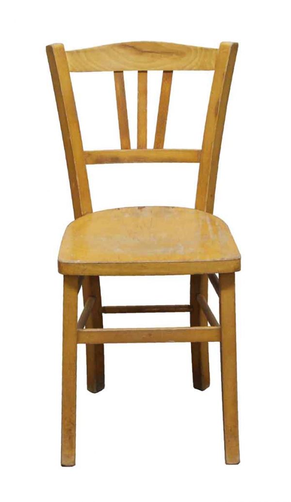 Seating - Imported Vintage Wood Bistro Chair