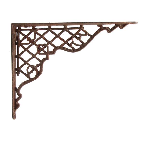 Shelf & Sign Brackets - Antique Decorative Iron Shelf Bracket