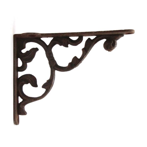 Shelf & Sign Brackets - Ornate Antique Iron Shelf Bracket