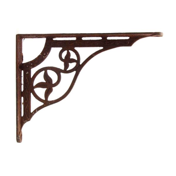 Shelf & Sign Brackets - Rusted Decorative Iron Bracket