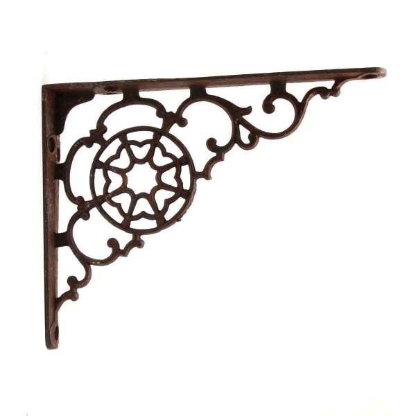 Shelf & Sign Brackets - Small Cast Iron Antique Bracket