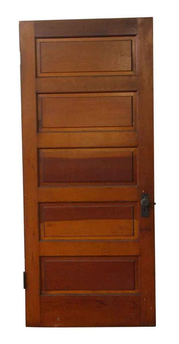 Standard Doors - Salvaged Wooden 5 Panel Door
