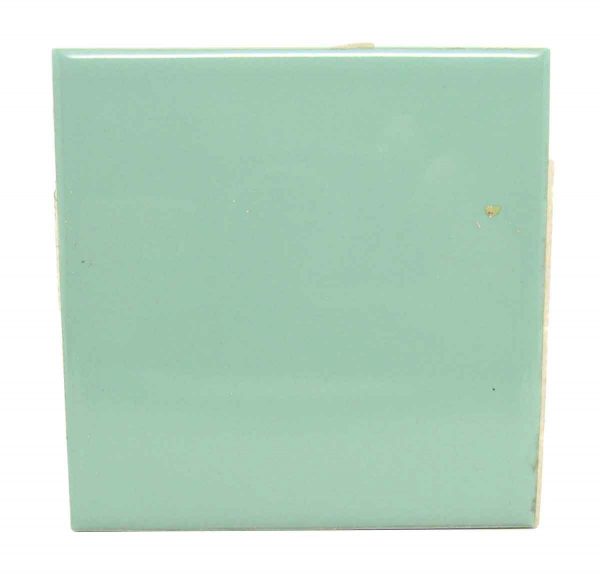 Wall Tiles - Vintage 4.25 in. Muted Green Square Wall Tile