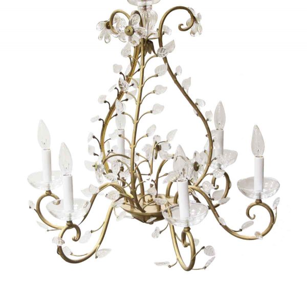 Chandeliers - Branchetti Bagues Style 6 Light Wrought Iron Chandelier