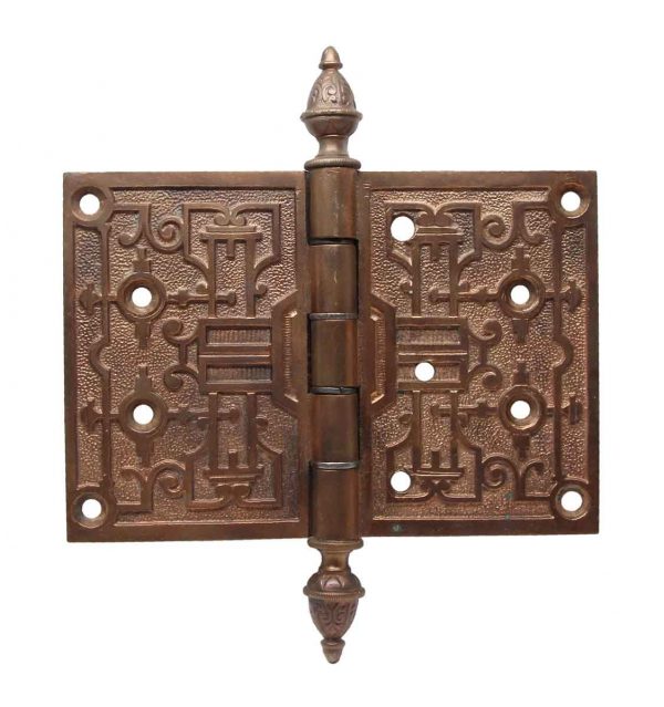Door Hinges - Solid Cast Bronze 5 x 7 Door Hinge
