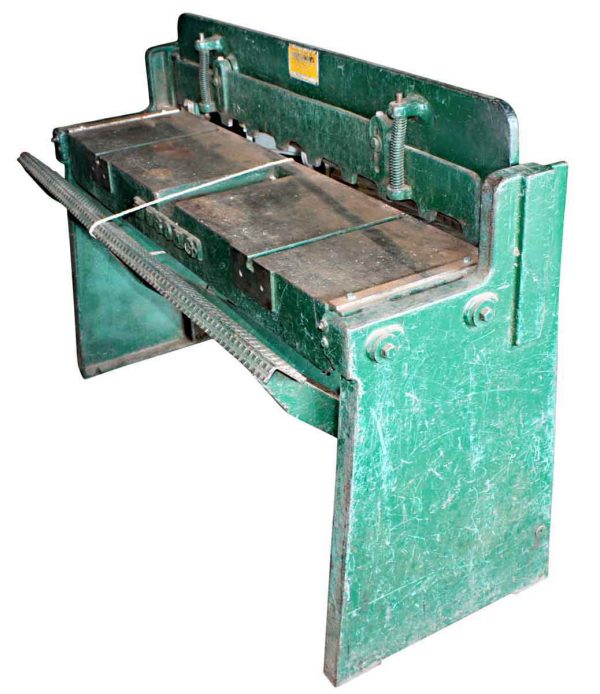 Machinery - Wysong and Miles Co. Foot Shear
