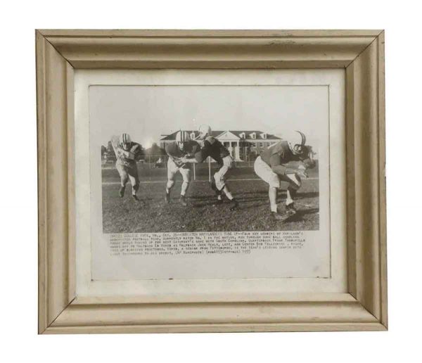 Photographs - College Park Football Photo with Frame