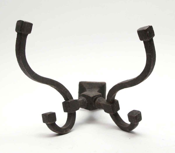 Single Hooks - Cast Bronze Hook with Black Finish