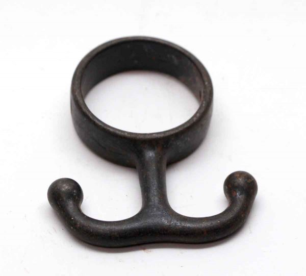 Single Hooks - Cast Iron Round Double Hook