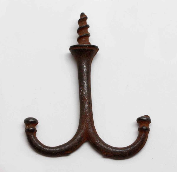 Single Hooks - Cast Iron Small Double Hook