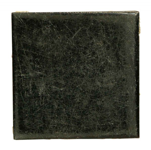 Wall Tiles - Antique Shiny 4.25 in. Black Tile