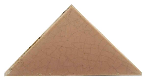Wall Tiles - Pink Crackled Triangular Tile Set