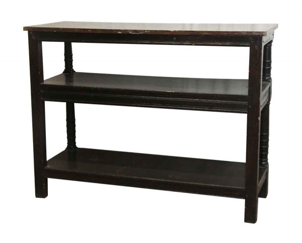 Commercial Furniture - Wooden Two Tier Table