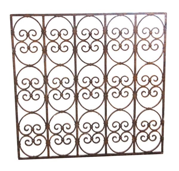 Gates - Wrought Iron Rusted Gate Piece