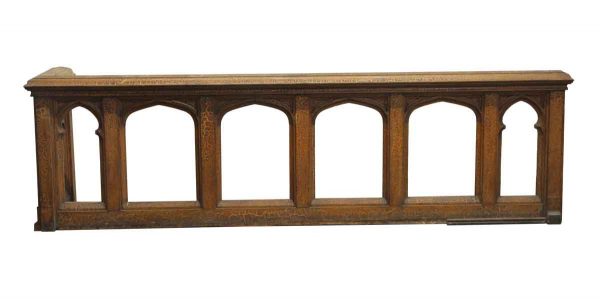 Moldings - Gothic Solid Wood Balcony