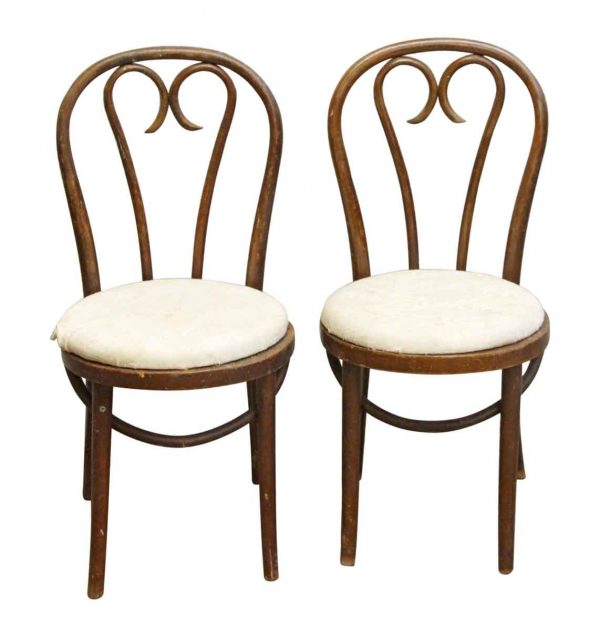Seating - Wooden Bistro Chair with Round Seat