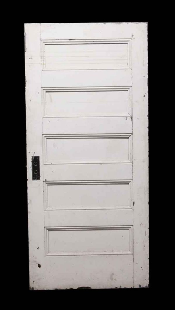 Standard Doors - 5 Panel Metal White Door