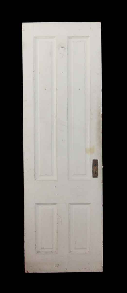 Standard Doors - Painted White 4 Panel Wood Door