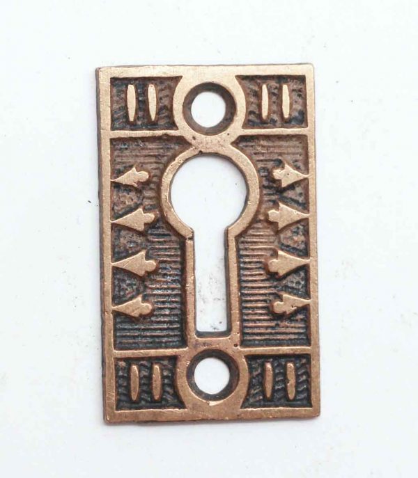 Keyhole Covers - Brass Antique Keyhole Cover with Aesthetic Detail