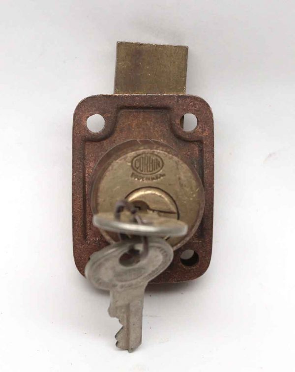Locks - Brass Corbin Lock with Keys