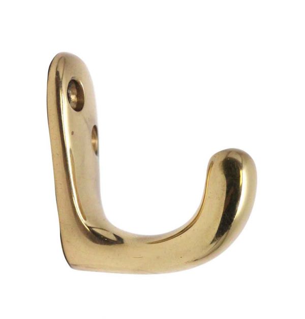 Single Hooks - Olde New Stock Solid Brass Hook