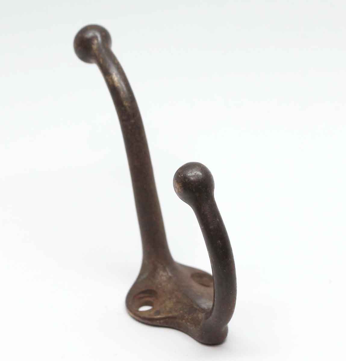 Brass Plated Cast Iron Ball Tip Hook | Olde Good Things