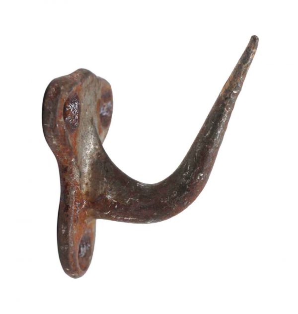 Single Hooks - Single Cast Iron Antique Pointed Hook