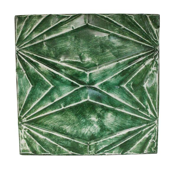 Tin Panels - Green Deco Tin Panel