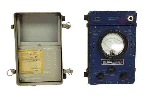 Electronics - Bakelite Navy Phaostron Co. Multimeter TS-232 Vintage 1960