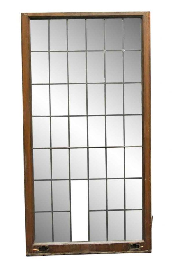 Leaded Glass - 66.5 x 35 Large French Windows from Rose Hill Mansion