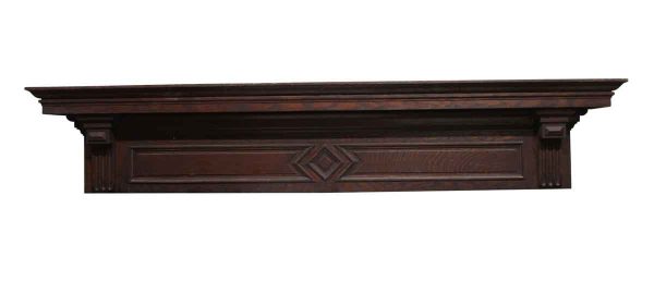 Moldings - 74.5 in. Header with Diamond Motif from Rose Hill
