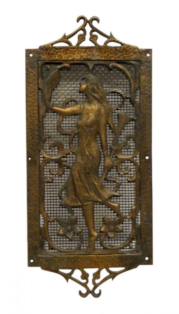 Other Wall Art  - Antique Bronze Figural Plaque