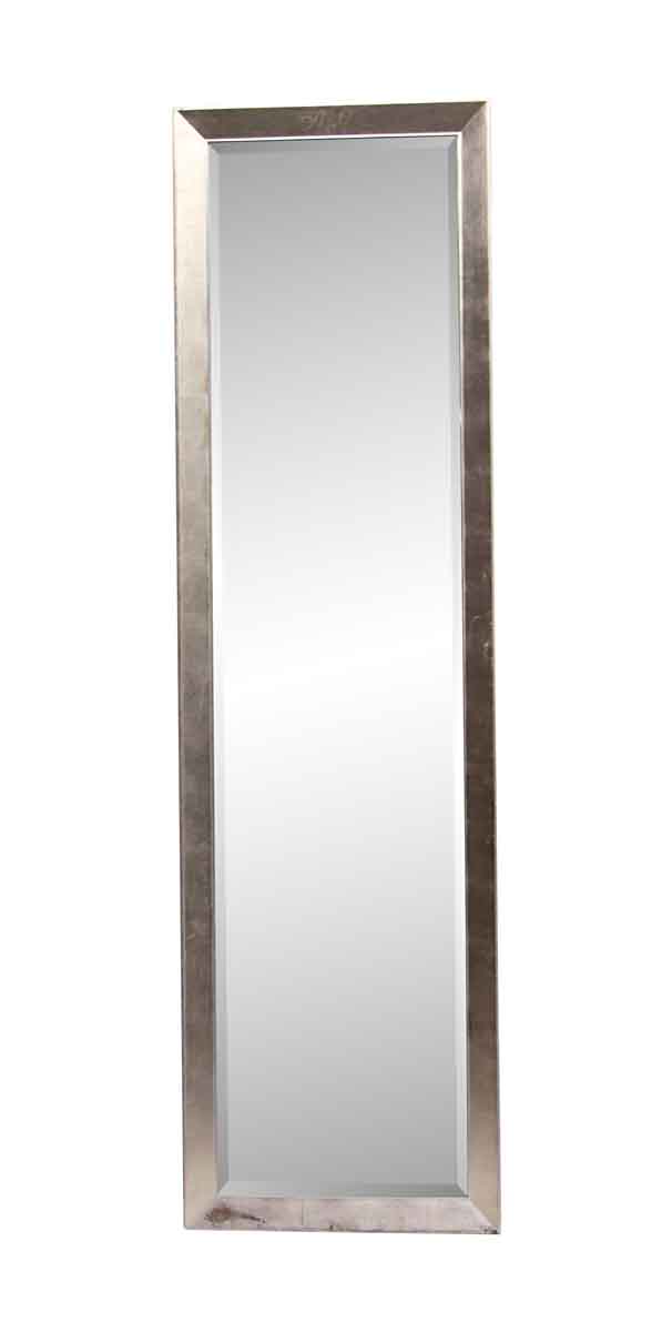 8 Ft Tall Narrow Beveled Floor Mirror, Tall Mirrored Frame Mirror