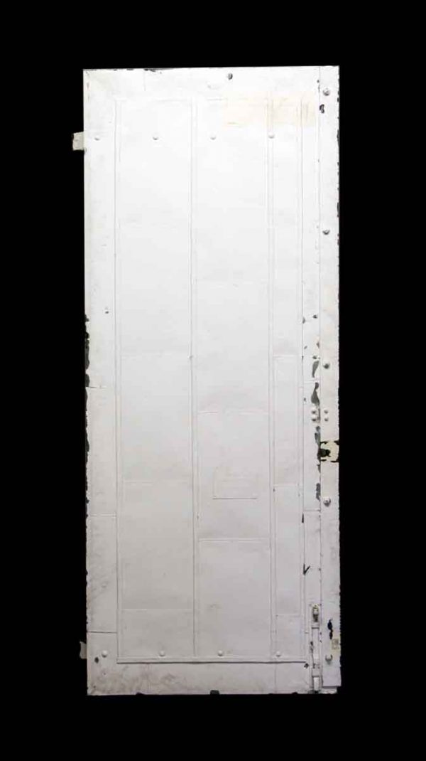 Commercial Doors - Single Painted White Fire Door