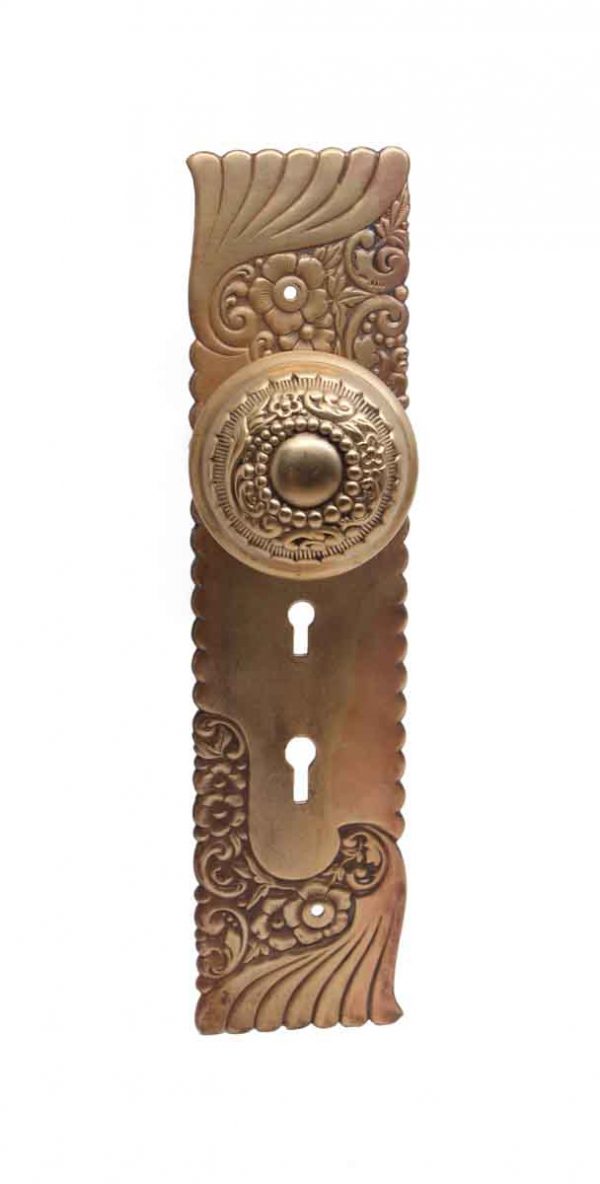 Door Knob Sets - Polished Brass Russell & Erwin Arabian Door Knob Set