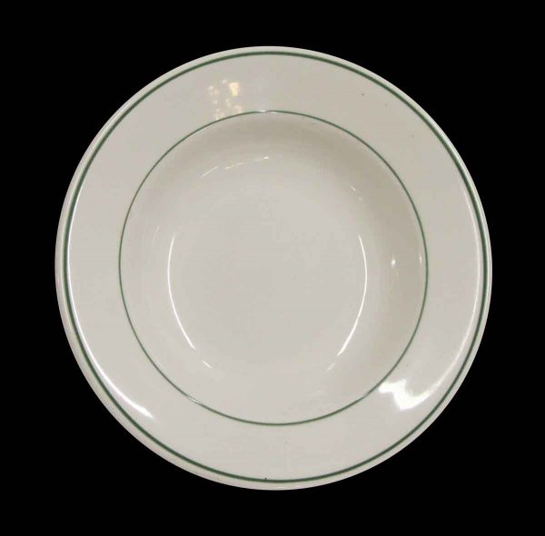 Kitchen - Buffalo China Green & White 9.25 in. Dinner Plate